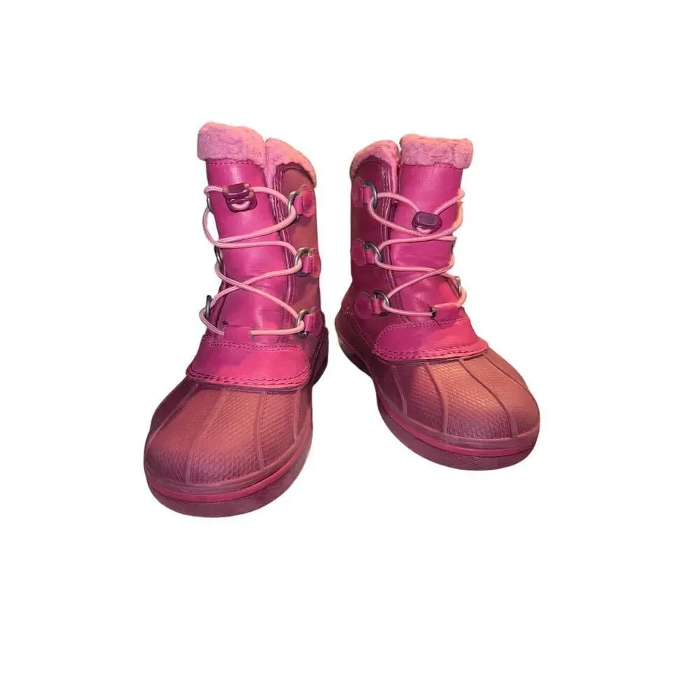 CROCS slip on boots - size 12